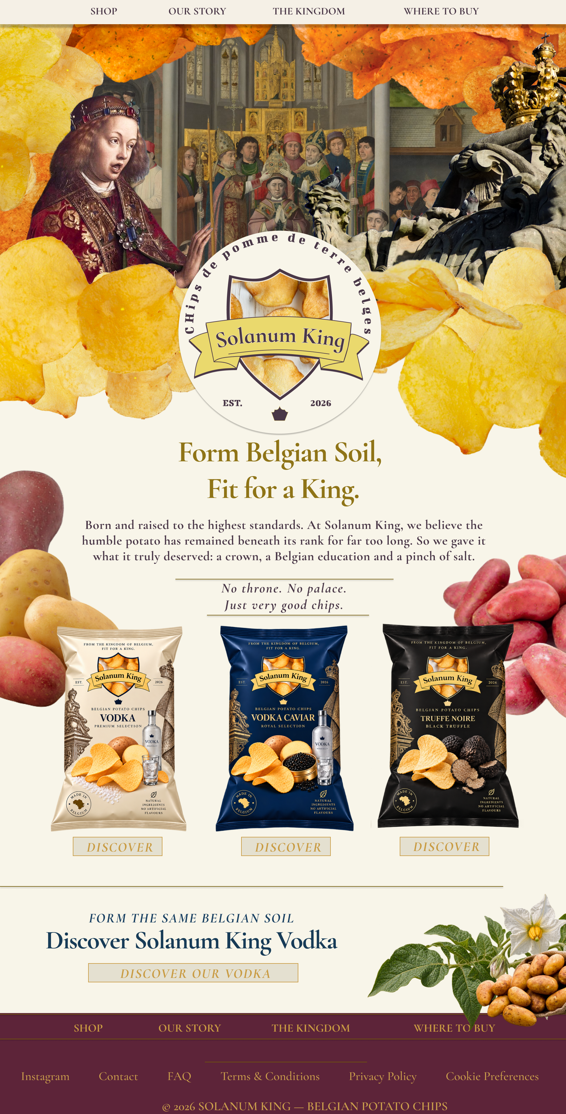 Solanum King — recherches graphiques, identité et packaging